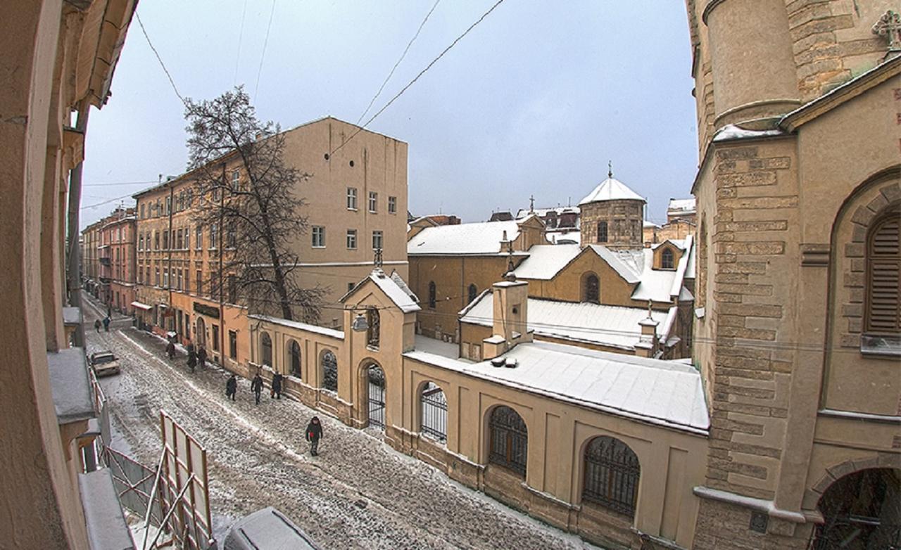 Квартира В Центрі На Вулиці Вірменській 12 Є Дві Спальні Двуспальні Ліжка Lviv Eksteriør bilde